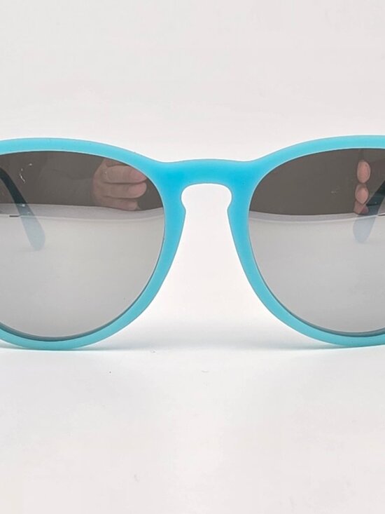 Blenders Avalon Breeze Icy Blue Frame Polarized Platinum Silver Lens Sunglasses main image 8